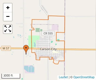 Area schools map